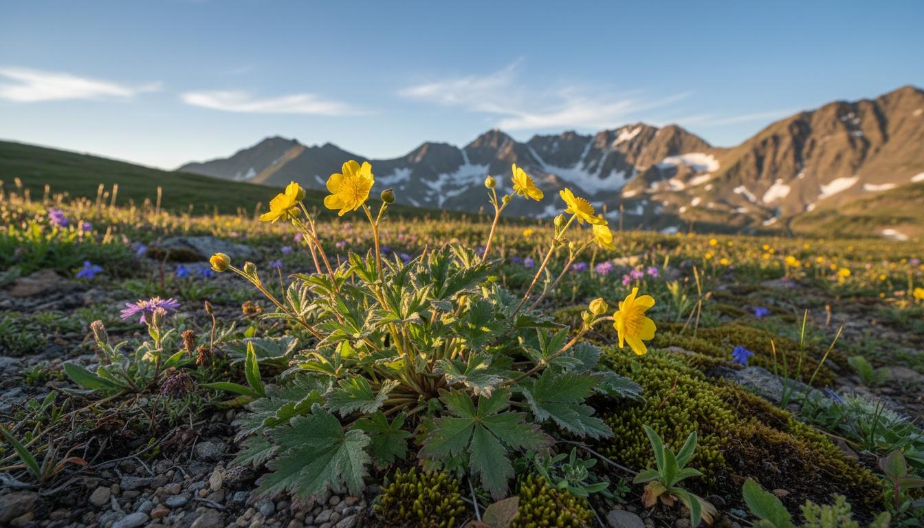 Varileaf Cinquefoil (Potentilla Diversifolia) - Perennials