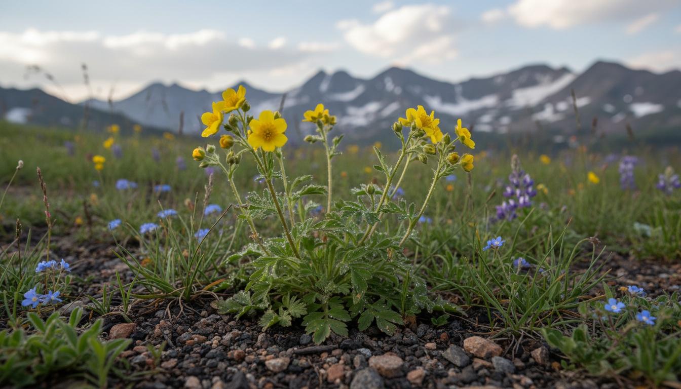 Sticky Cinquefoil (Potentilla Glandulosa) - Perennials