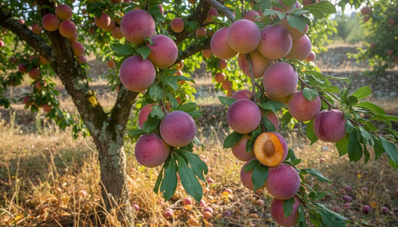 Superior Plumcot (Prunus Domestica × Prunus Armeniaca) - Fruit Trees