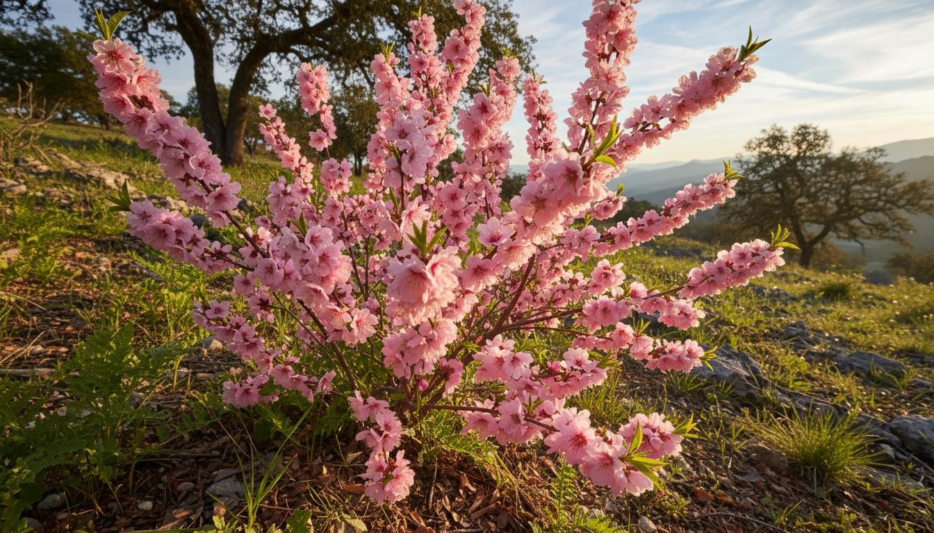 Dwarf Flowering Almond (Prunus Glandulosa) - Ground Layers