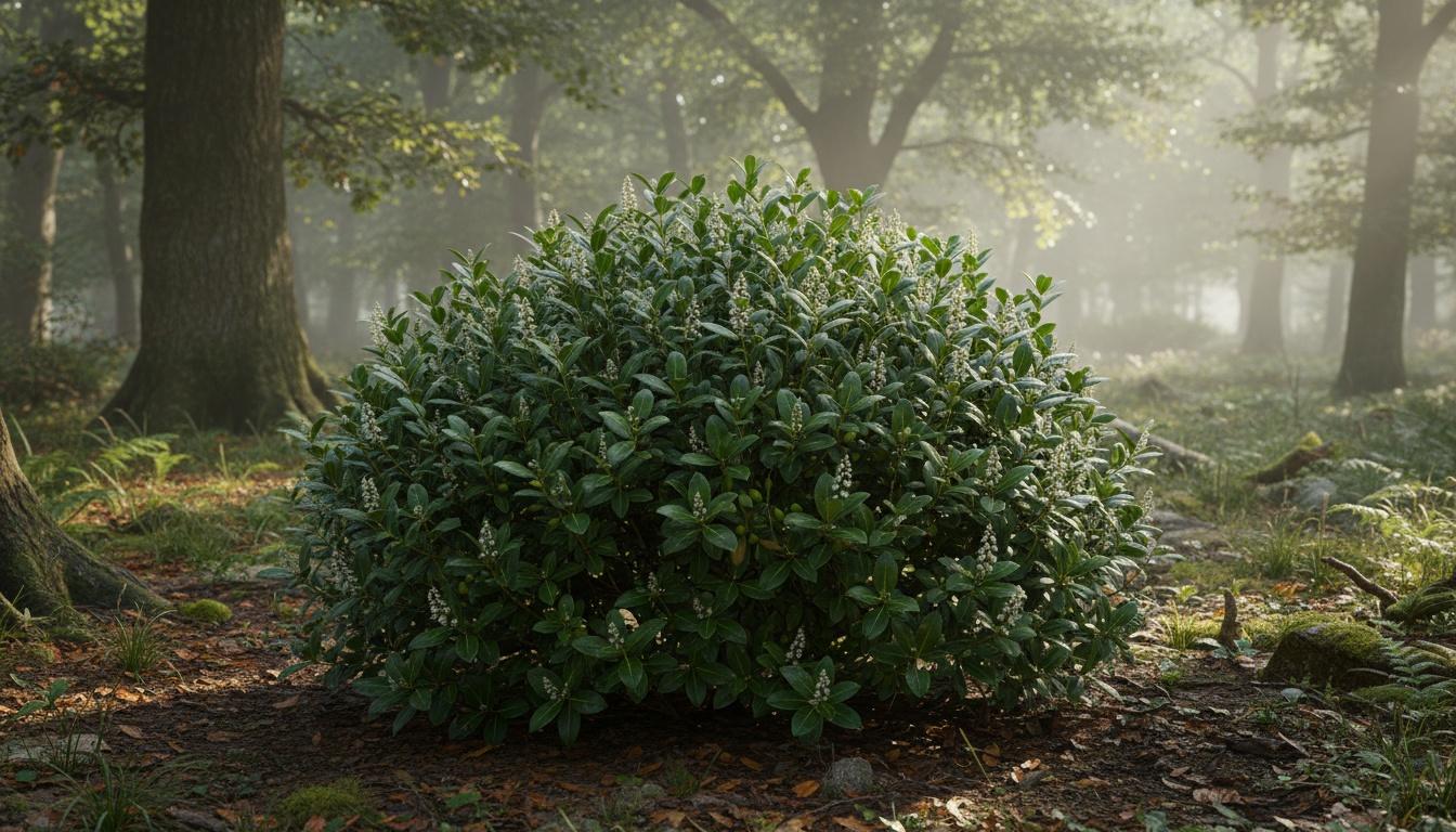 Compacta' Dwarf English Laurel 'Nana' (Prunus Laurocerasus 'Nana') - Ground Layers