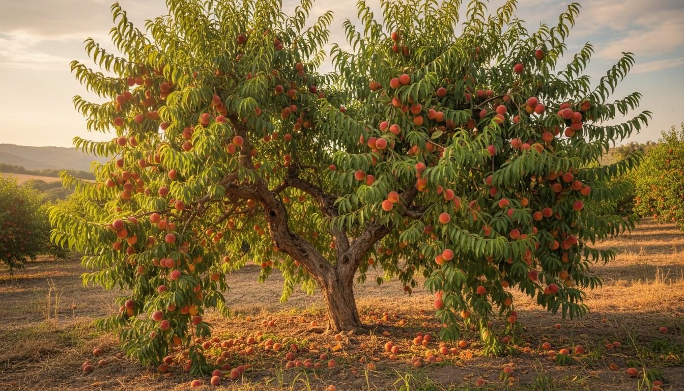 Peach Tree (Prunus Persica) - Fruit Trees