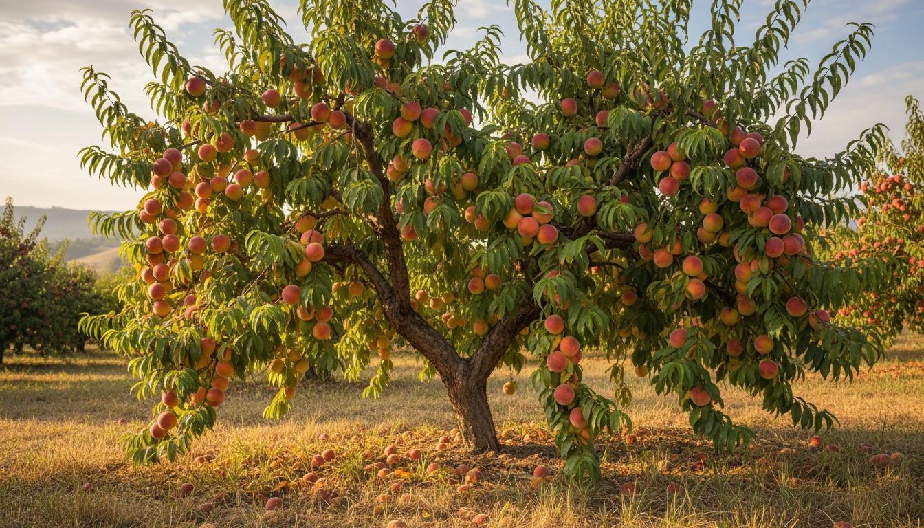 Peach Fruit Tree 'Hale Haven' (Prunus Persica 'Hale Haven') - Fruit Trees