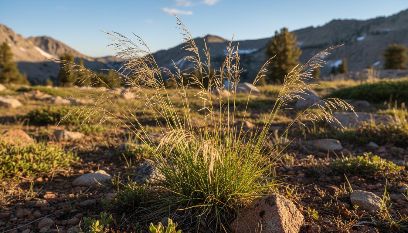 Sierra False Needlegrass (Ptilagrostis Kingii) - Grasses