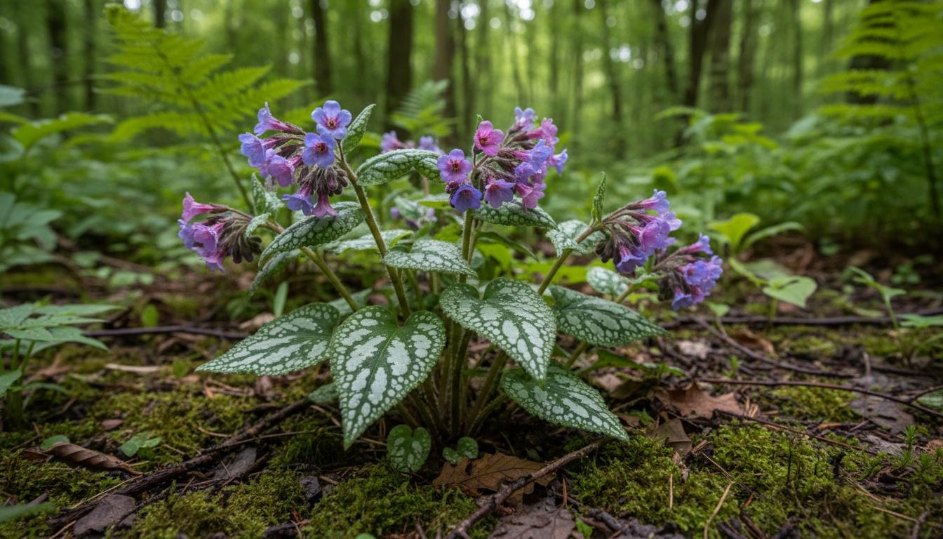 Lungwort 'Trevi Fountain' (Pulmonaria 'Trevi Fountain') - Perennials