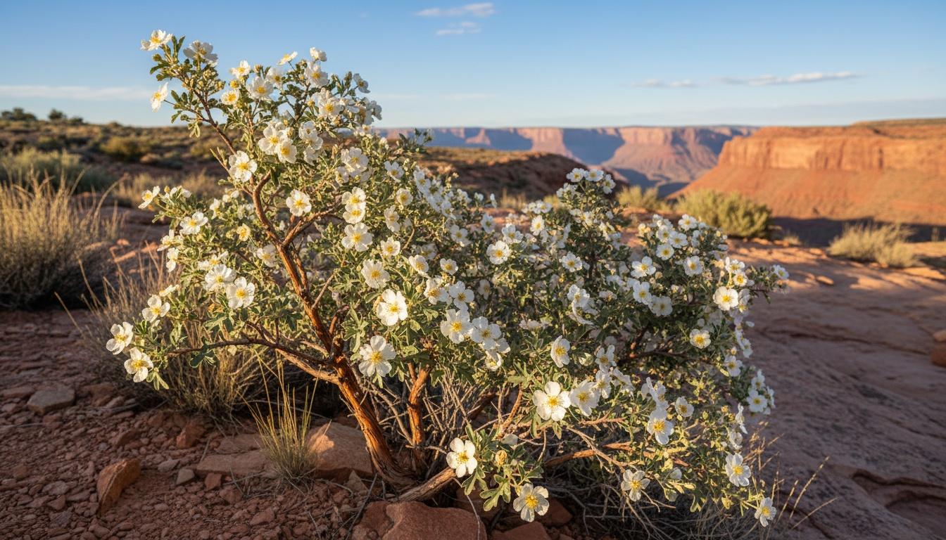 Stansbury Cliffrose (Purshia Stansburiana) - Ground Layers
