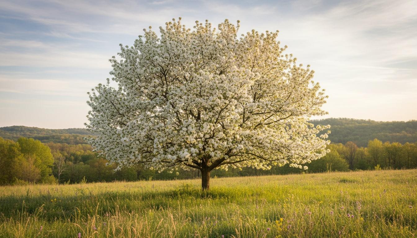 Flowering Pear 'Chanticleer' (Pyrus Calleryana 'Chanticleer') - Flowering Trees