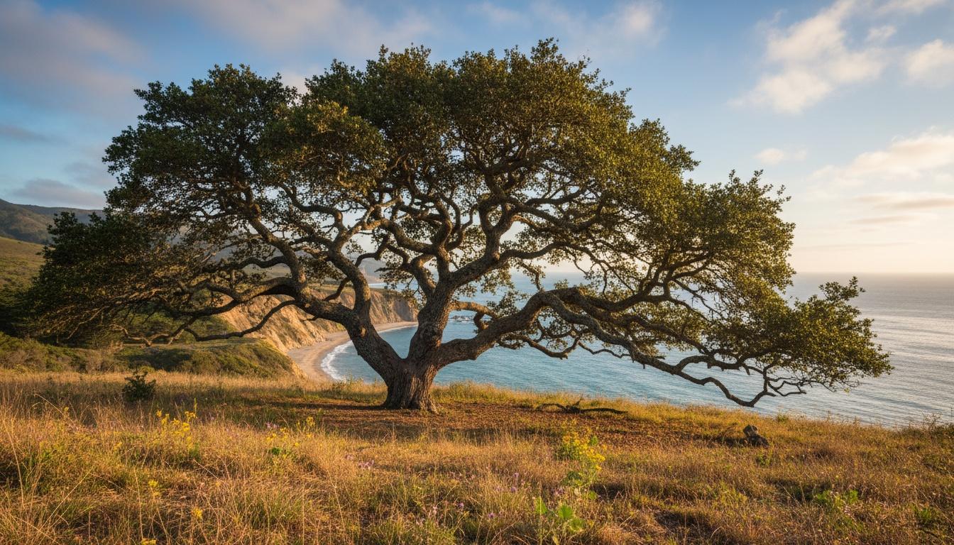 Coast Live Oak (Quercus Agrifolia) - Shade Trees