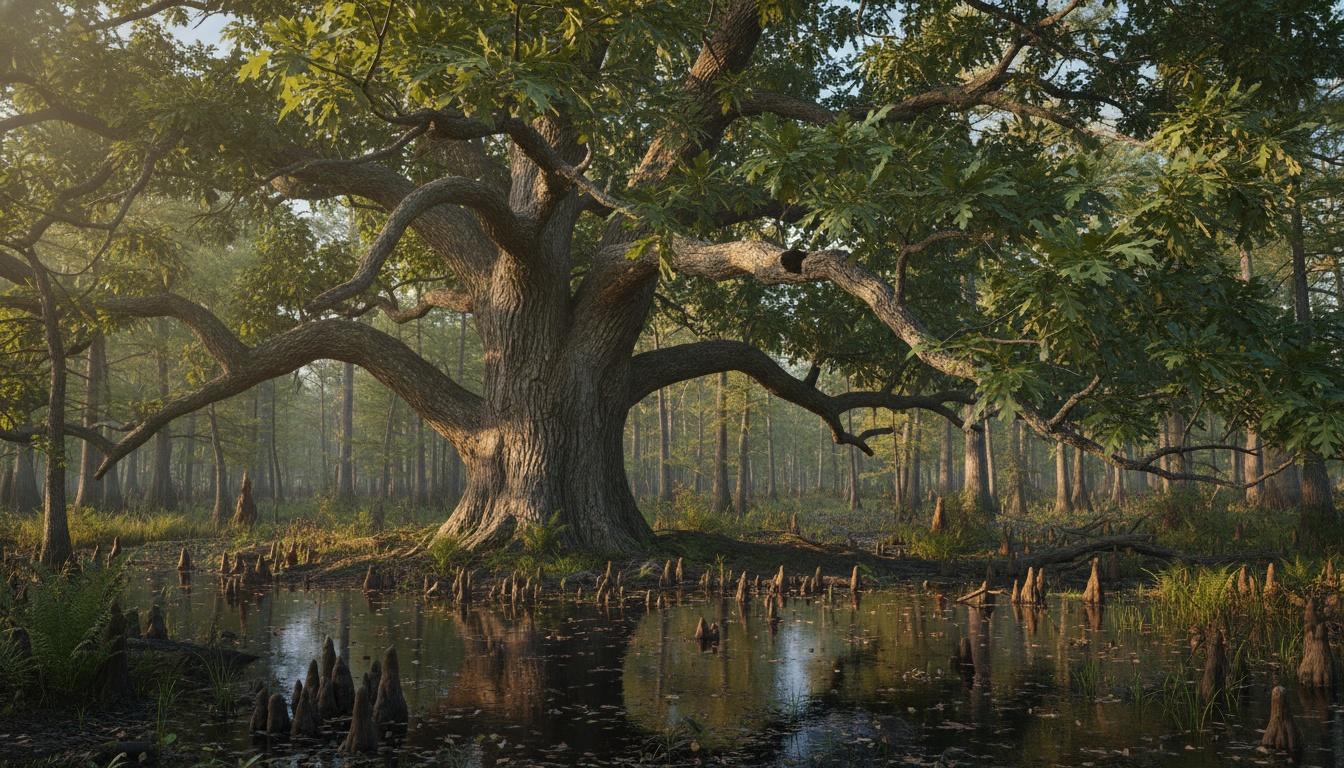 Swamp Chestnut Oak (Quercus Michauxii) - Shade Trees