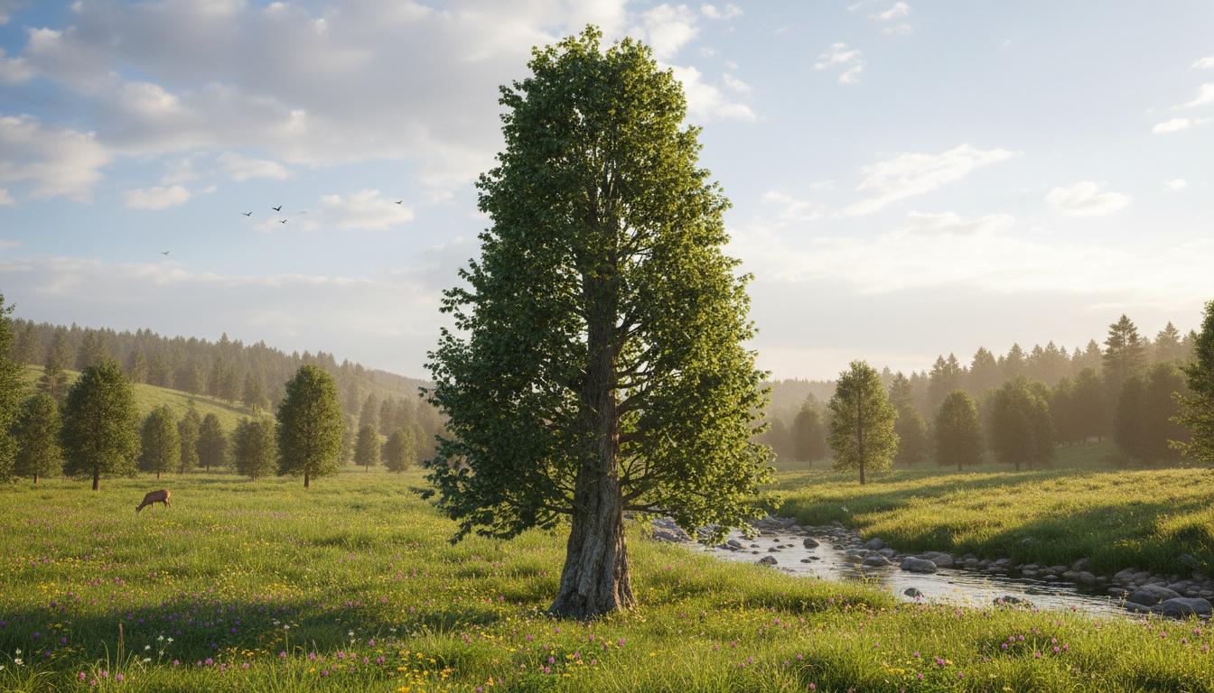 Regal Prince Oak (Quercus Robur 'Fastigiata') - Shade Trees