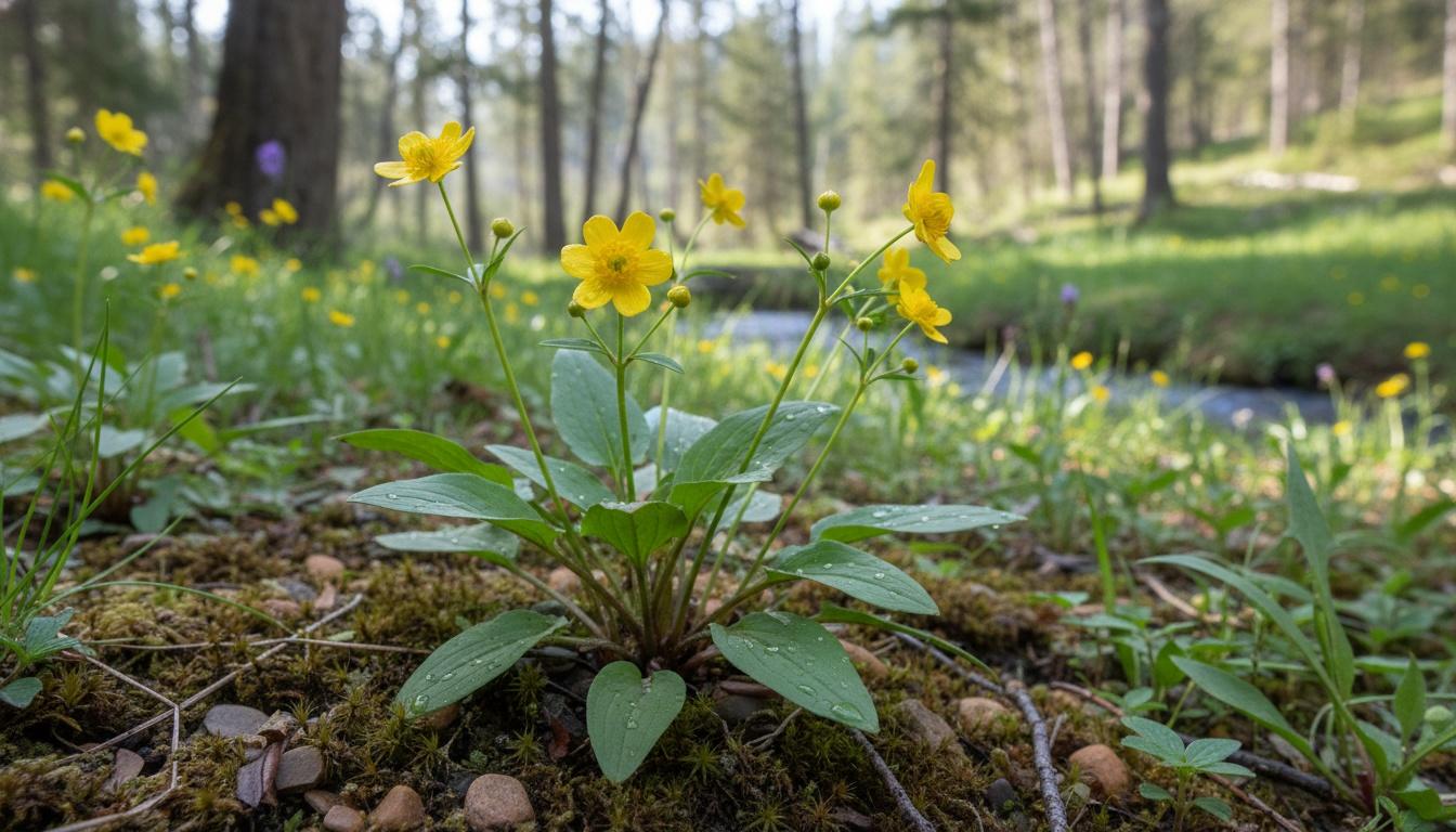 Plantainleaf Buttercup (Ranunculus Alismifolius) - Perennials