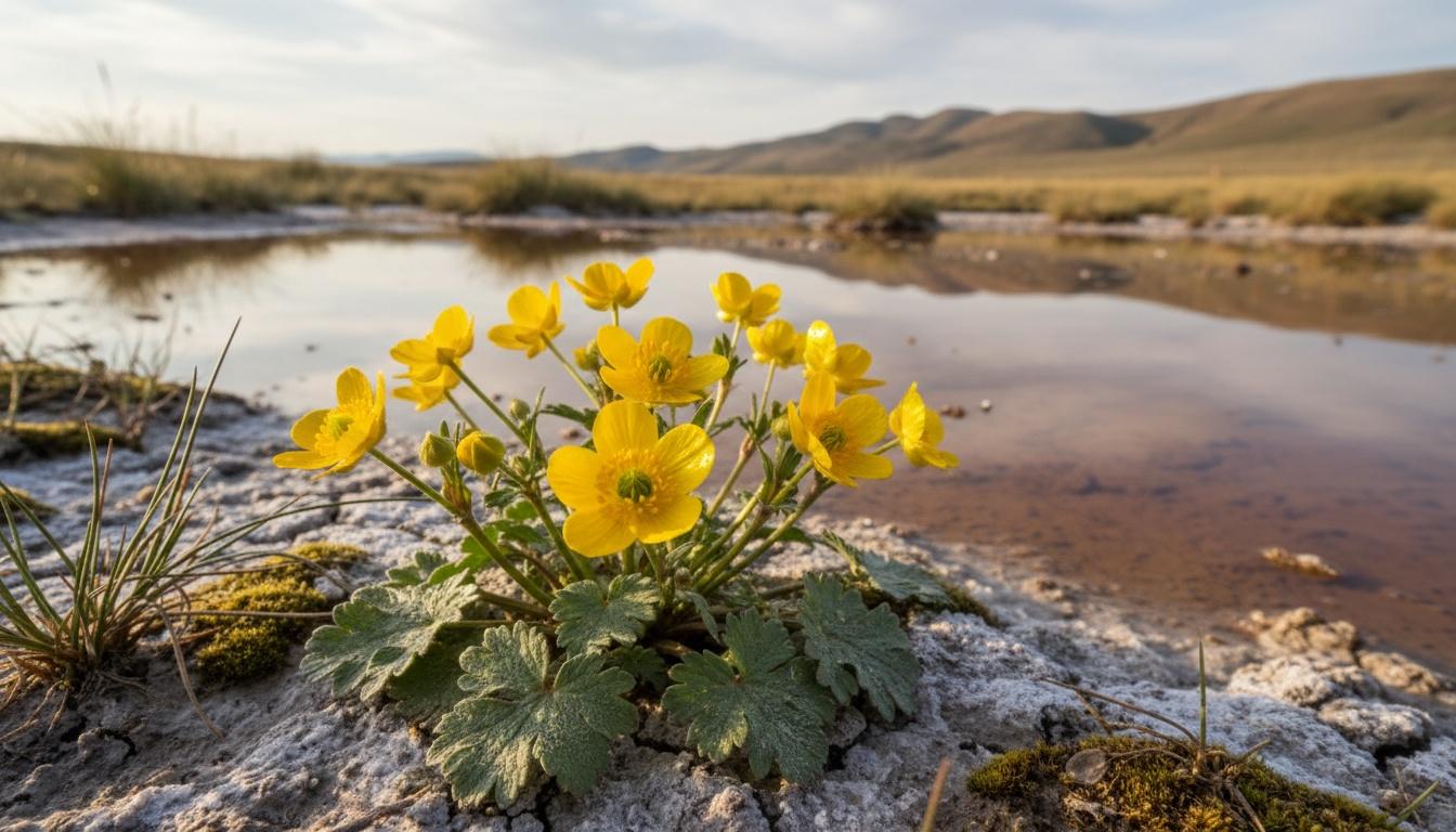 Alkali Buttercup (Ranunculus Cymbalaria) - Perennials