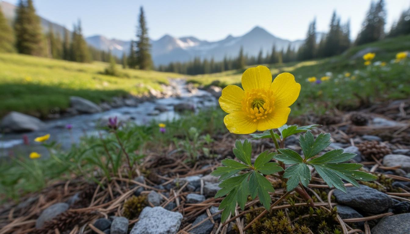 Eschscholtz'S Buttercup (Ranunculus Eschscholtzii) - Perennials