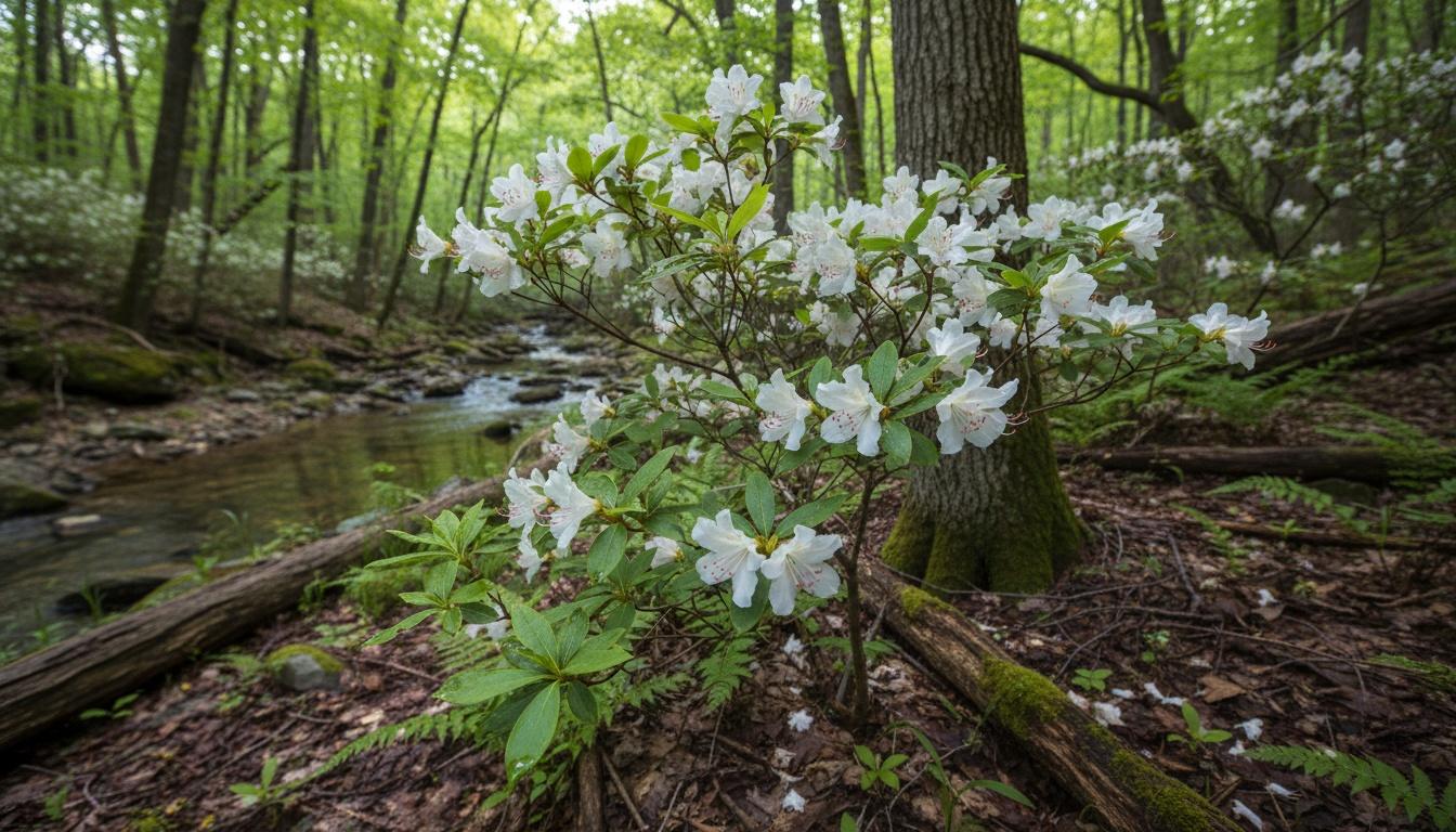 Smooth Azalea (Rhododendron Arborescens) - Ground Layers