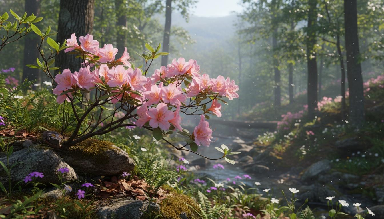 Mountain Azalea (Rhododendron Canescens) - Ground Layers