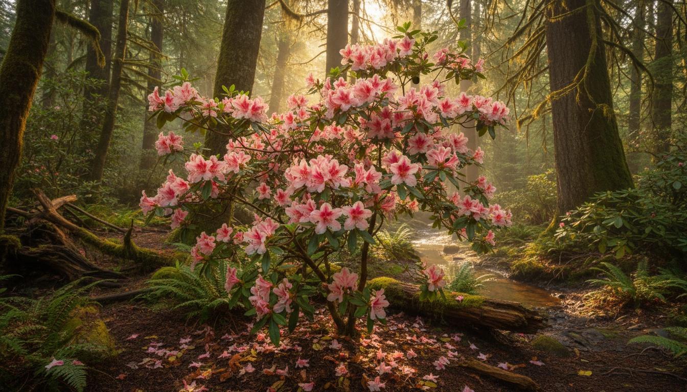 Fashion Azalea (Rhododendron 'Fashion') - Ground Layers