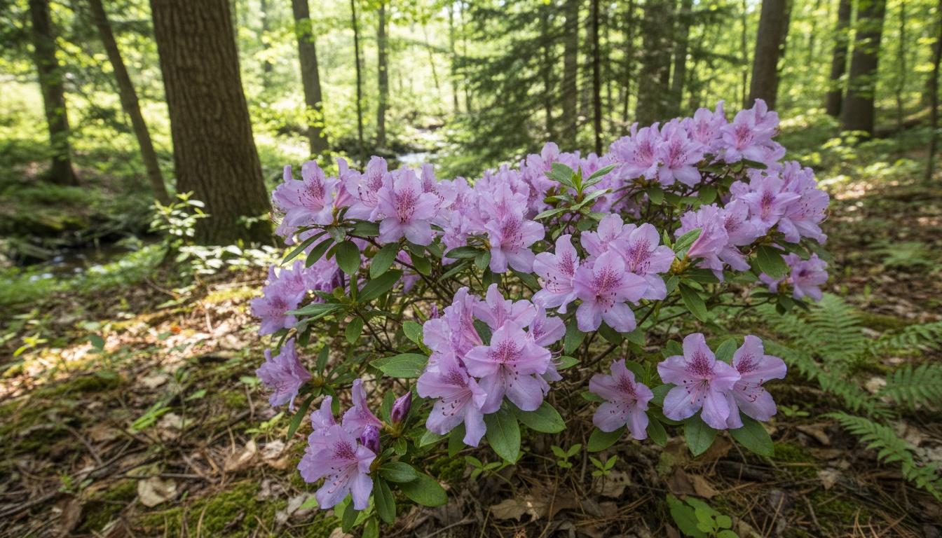 Minnetonka Azalea (Rhododendron 'Minnetonka') - Ground Layers