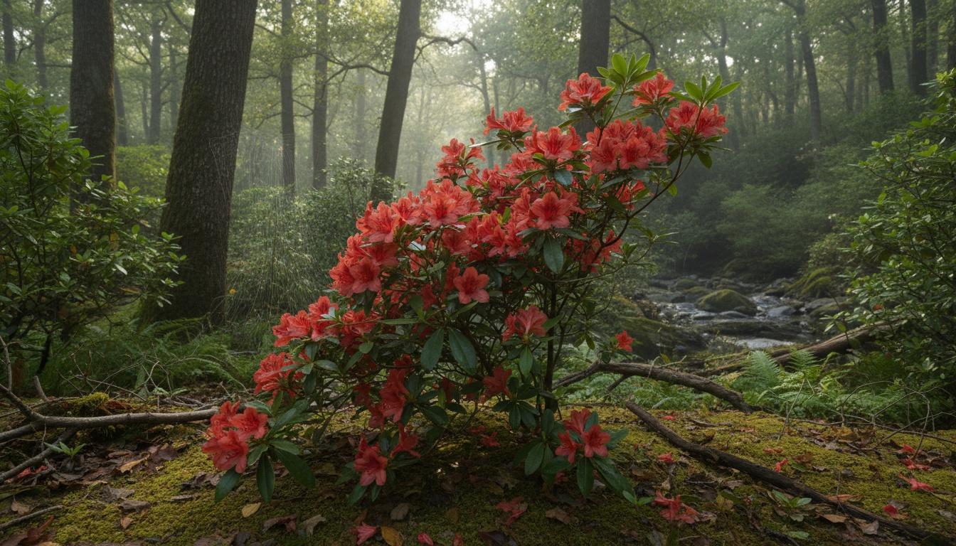 Roblet Azalea (Rhododendron 'Roblet') - Ground Layers