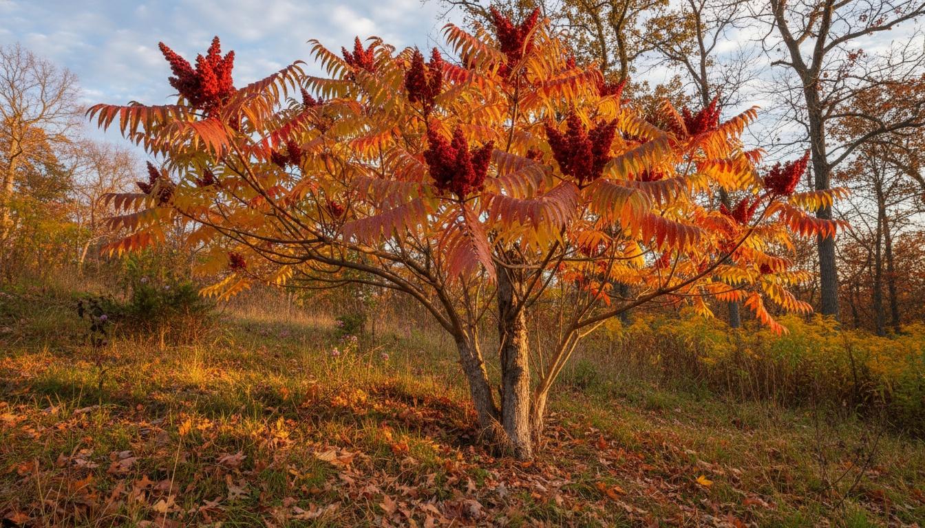 Staghorn Sumac (Rhus Typhina) - Ground Layers