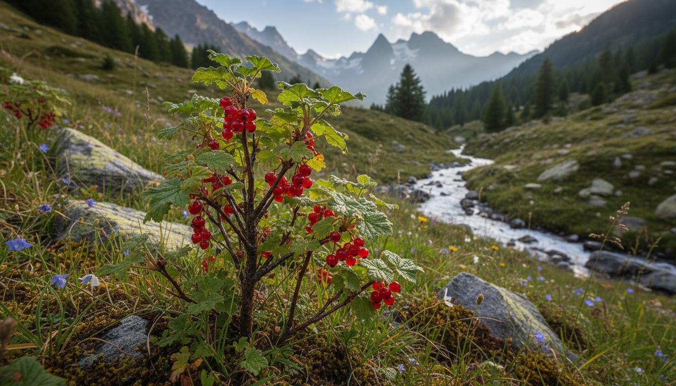 Alpine Currant (Ribes Alpinum) - Ground Layers