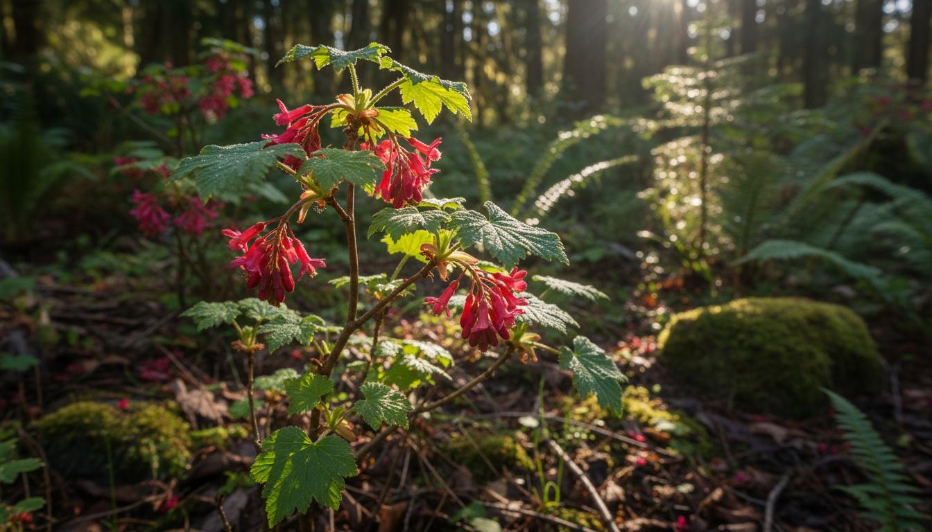Blood Currant (Ribes Sanguineum Var. Glutinosum) - Ground Layers