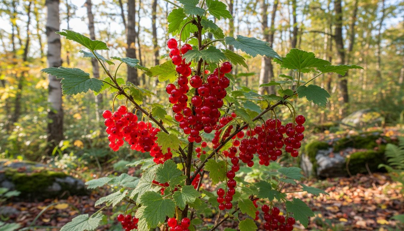 Currant 'Red Lake' (Ribes X 'Red Lake') - Ground Layers