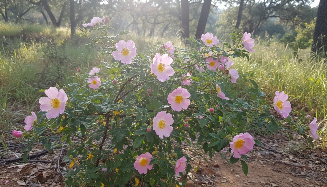 California Wildrose (Rosa Californica) - Ground Layers