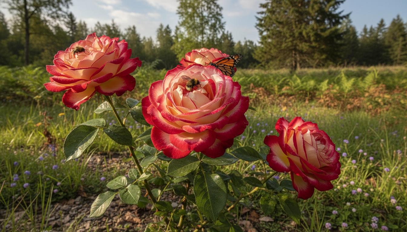 Demokracie Rose (Rosa 'Demokracie') - Ground Layers