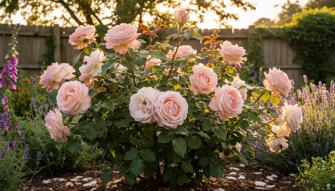 Duet Rose (Rosa 'Duet') - Ground Layers