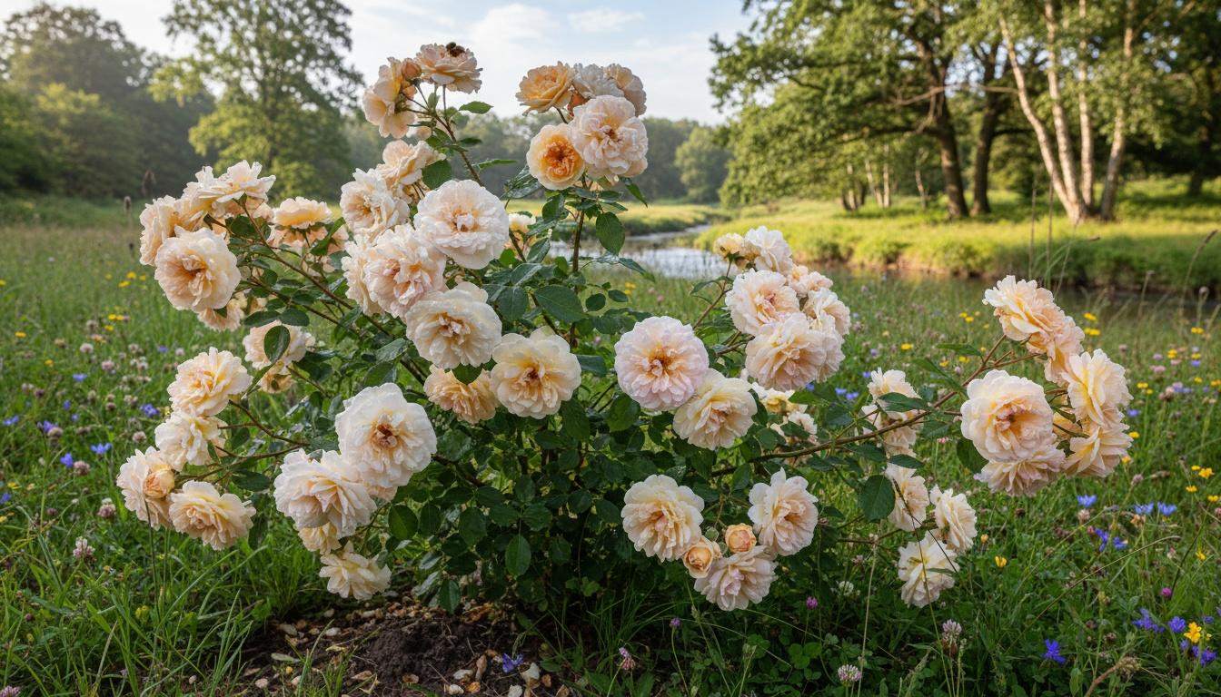 Harlei Rose (Rosa 'Harlei') - Ground Layers