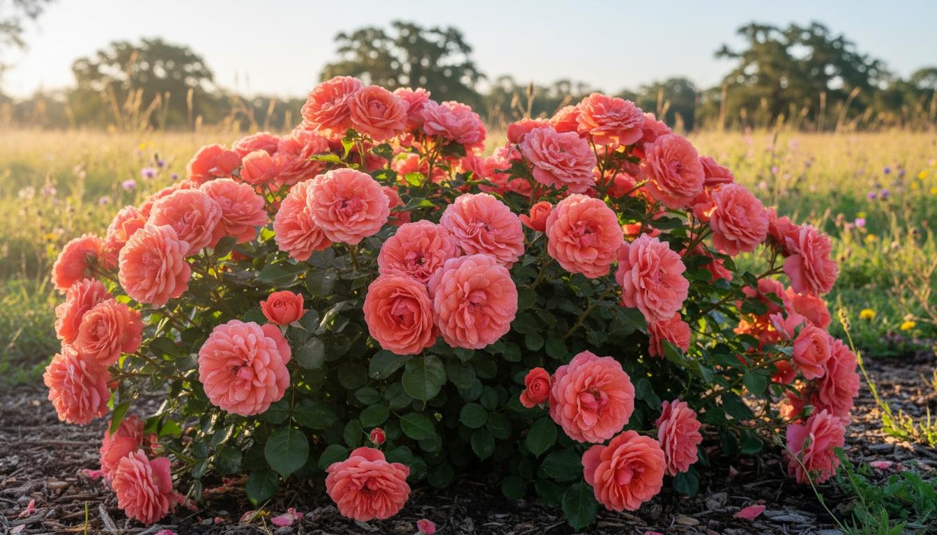 Flower Carpet Coral Rose (Rosa 'Meigalpio') - Ground Layers