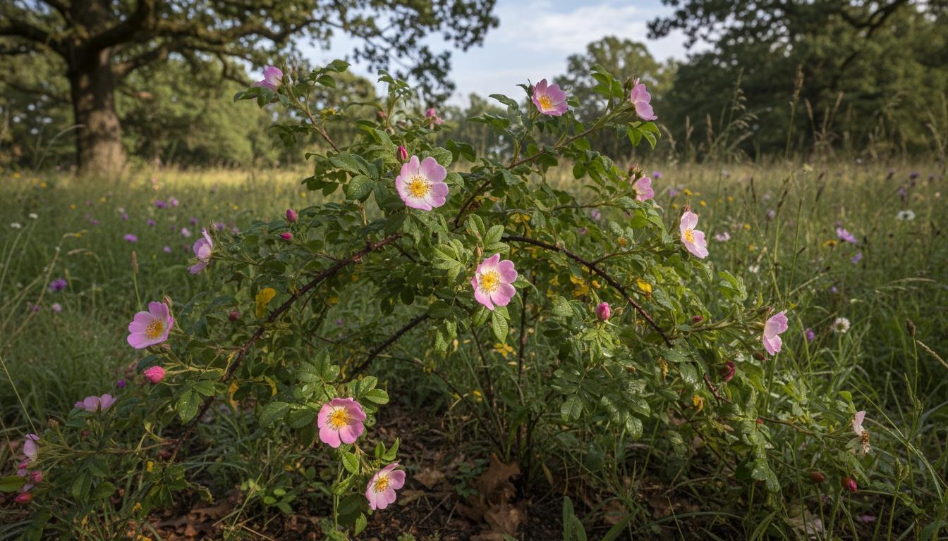 Sweetbriar Rose (Rosa Rubiginosa) - Ground Layers