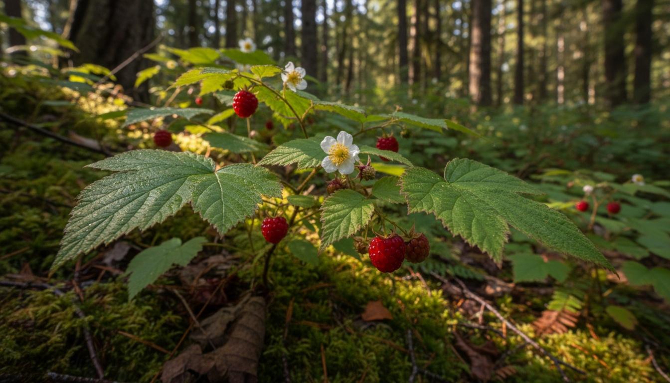 Thimbleberry (Rubus Parviflorus) - Ground Layers