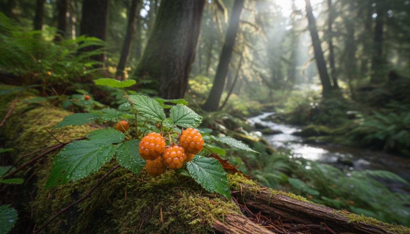 Salmonberry (Rubus Spectabilis) - Ground Layers