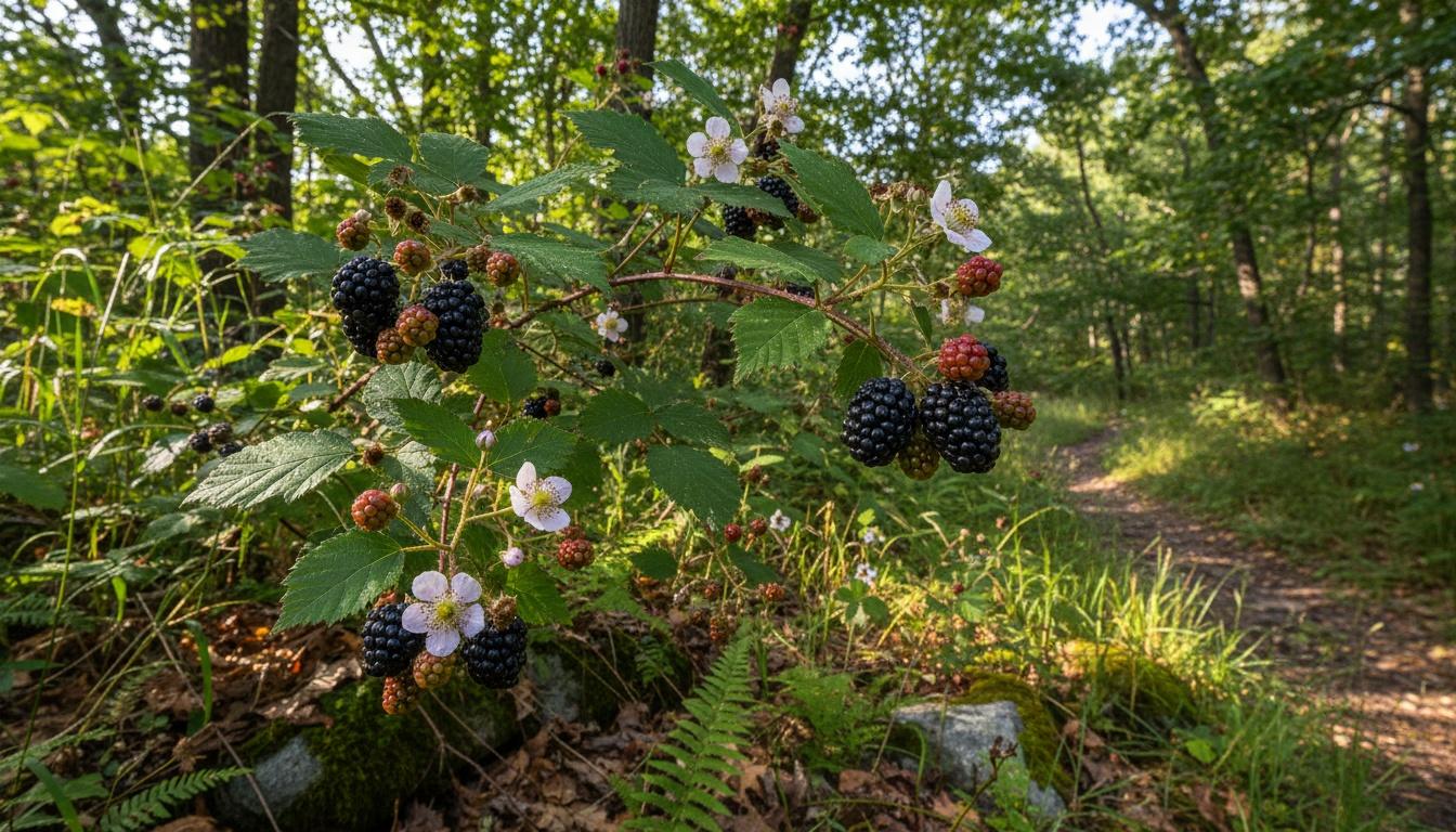 Apache Blackberry (Rubus Ursinus) - Ground Layers