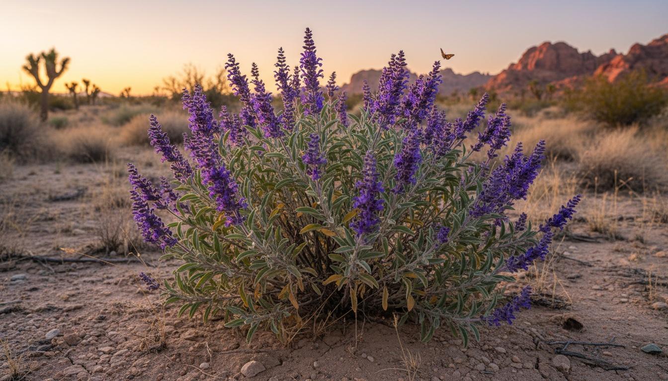 Purple Sage (Salvia Dorrii) - Ground Layers