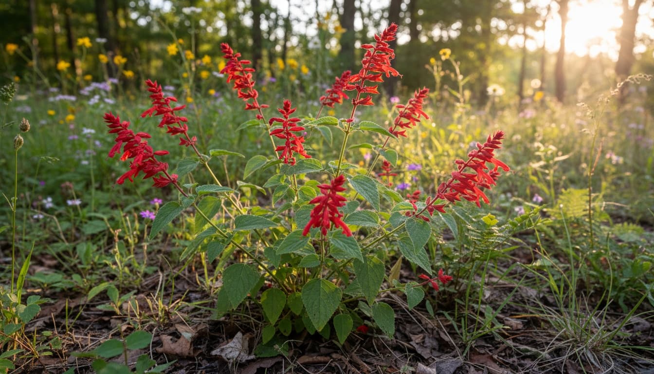 Pineapple Sage (Salvia Elegans) - Perennials