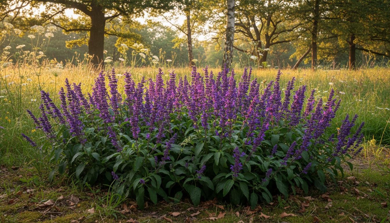 Meadow Or Woodland Sage 'East Friesland' (Salvia Nemorosa 'East Friesland') - Perennials