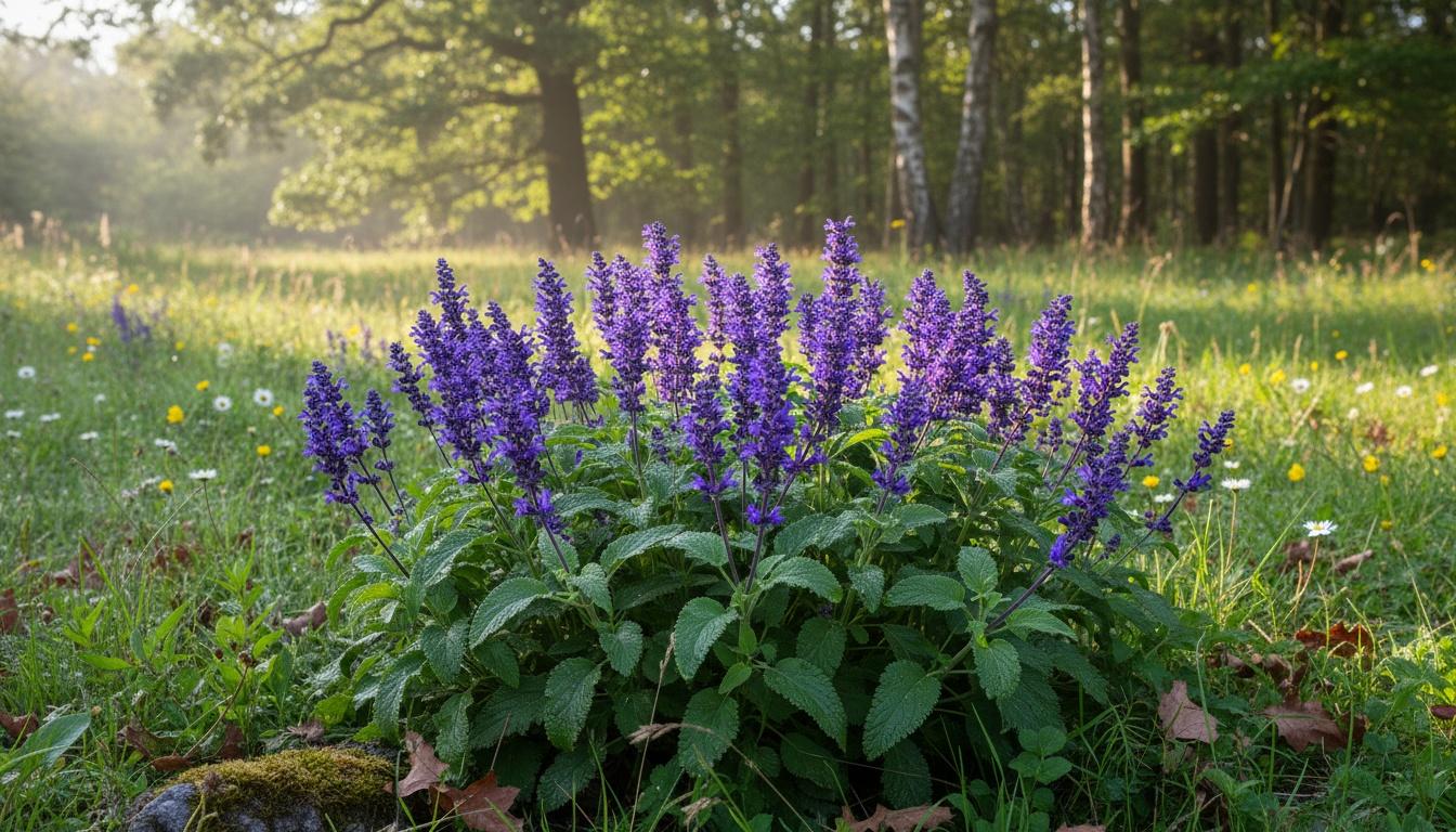 Meadow Or Woodland Sage 'New Dimension Blue' (Salvia Nemorosa 'New Dimension Blue') - Perennials