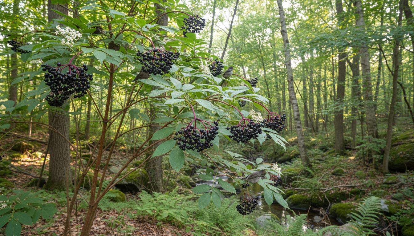Adams Johns American Elderberry (Sambucus Canadensis) - Ground Layers