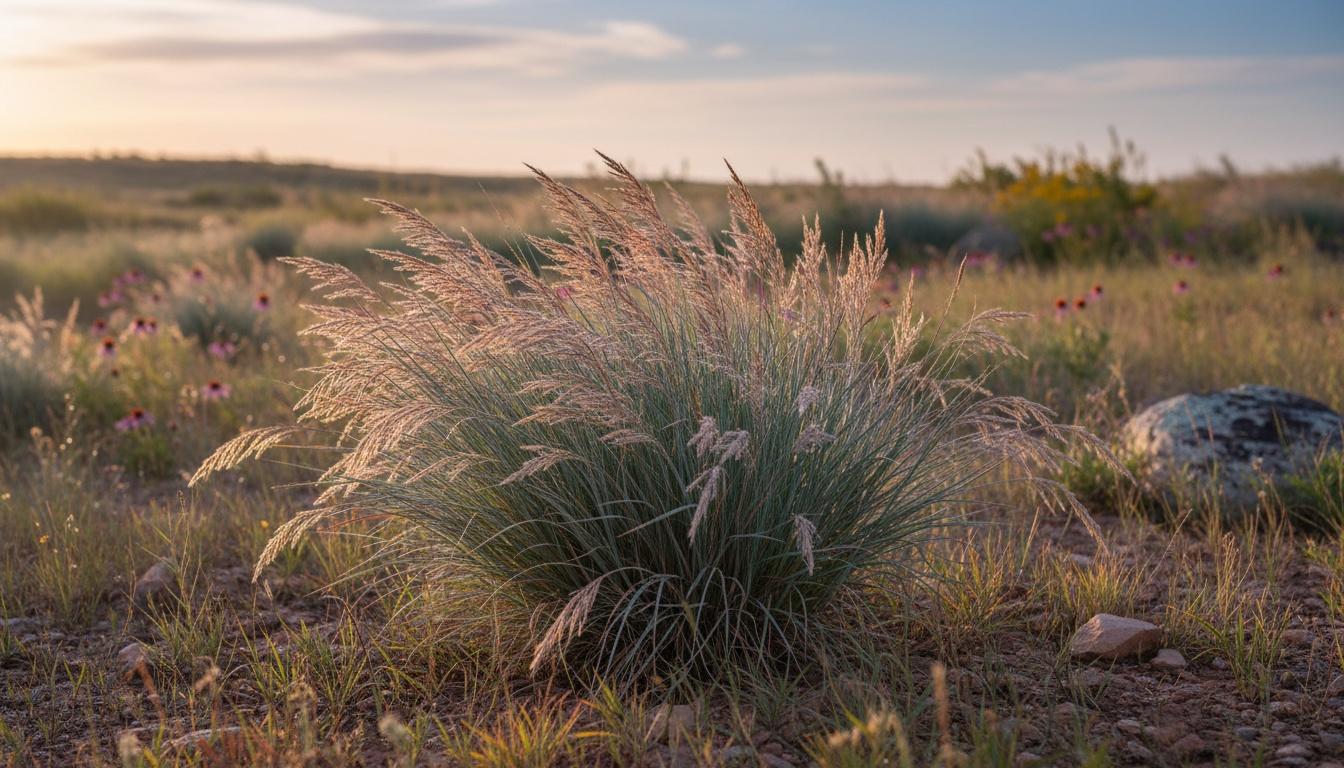 Little Bluestem 'Blue Paradise' (Schizachyrium Scoparium Prairie Winds® Pp28145 'Blue Paradise') - Grasses