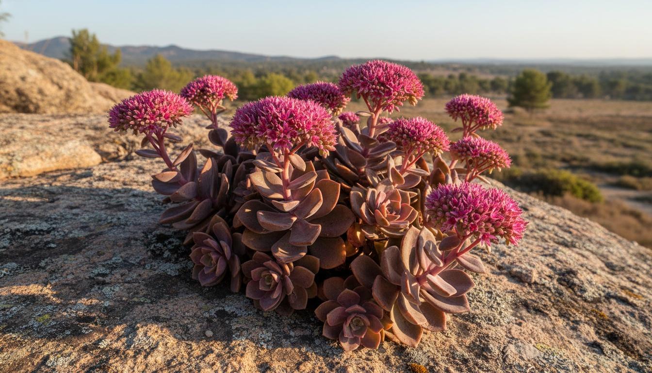 Stonecrop 'Cherry Truffle' (Sedum Telephium Candy™ Pp24602 'Cherry Truffle') - Succulents
