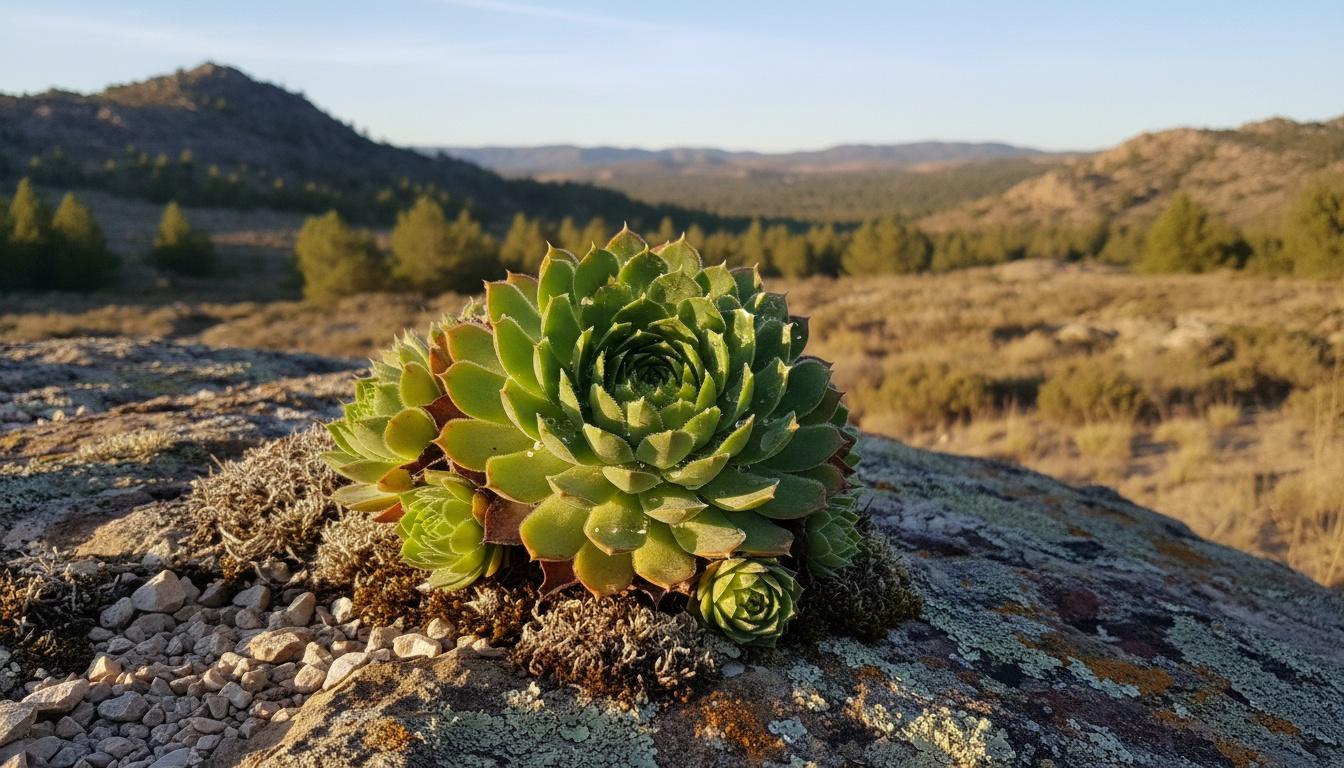 Green Wheel Hens And Chicks (Sempervivum Tectorum) - Succulents