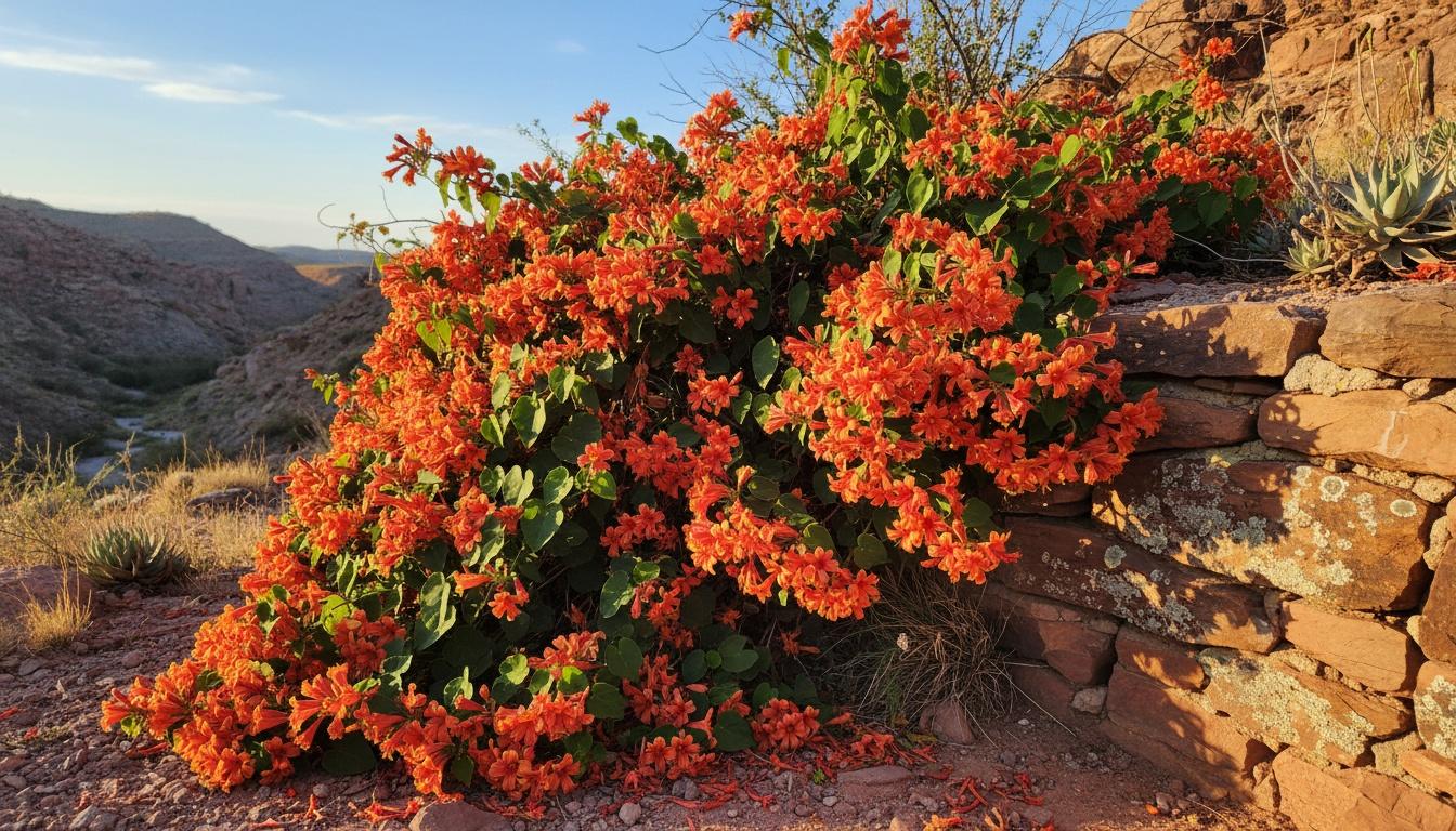 Mexican Flame Vine (Senecio Confusus) - Ground Layers