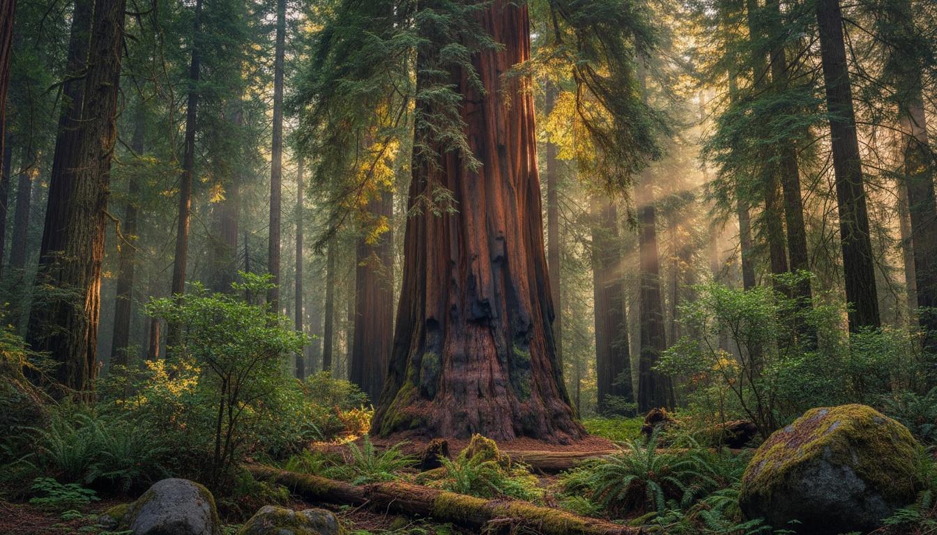 Soquel Coast Redwood (Sequoia Sempervirens) - Evergreen Trees