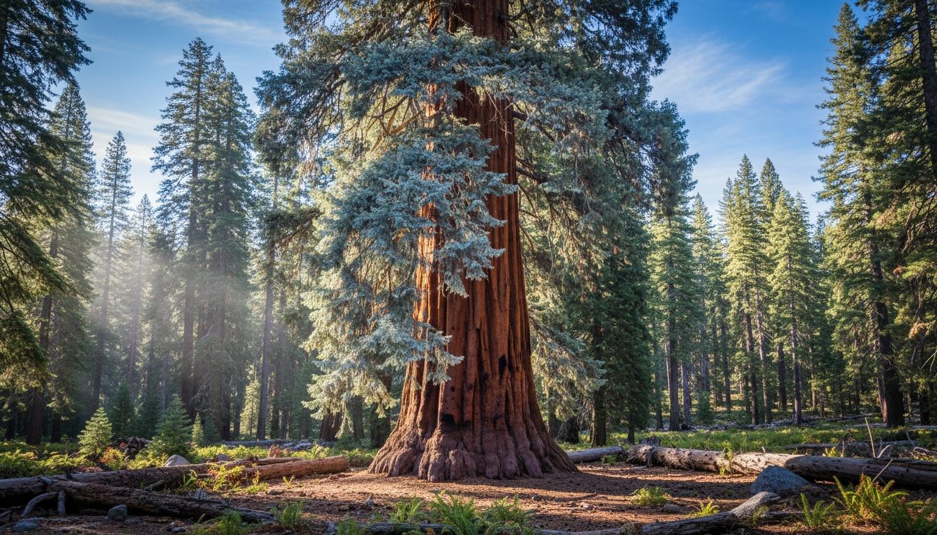 Blue Giant Sequoia 'Glaucum' (Sequoiadendron Giganteum 'Glaucum') - Evergreen Trees