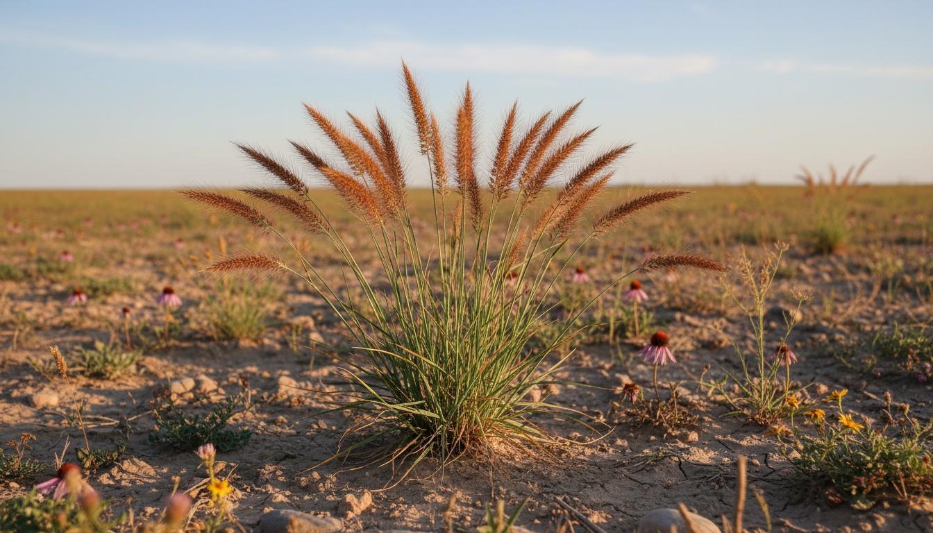 Plains Bristlegrass (Setaria Vulpiseta) - Grasses