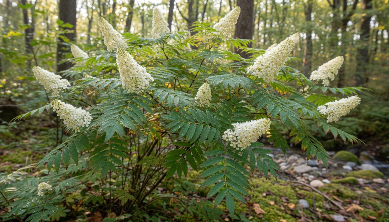 Ash Leaf Or False Spirea (Sorbaria Sorbifolia) - Ground Layers