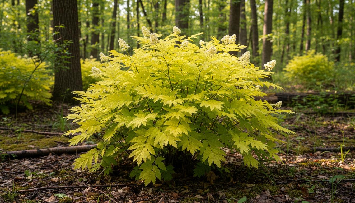 Dwarf Ash Leaf Or False Spirea 'Smnscc' Pp33551 Mr. Mustard™ Pp33551 Mr. Mustard™ (Sorbaria Sorbifolia 'Smnscc') - Ground Layers