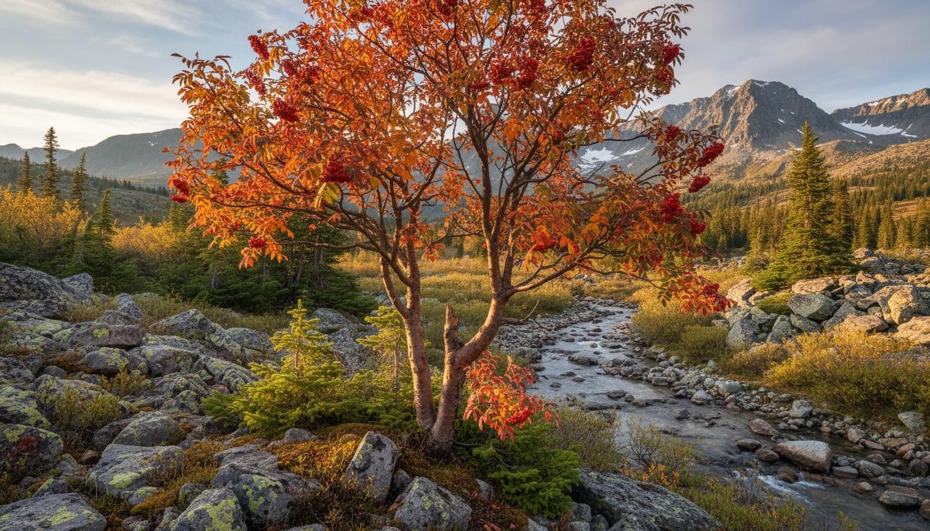 Northern Mountain Ash (Sorbus Decora) - Shade Trees
